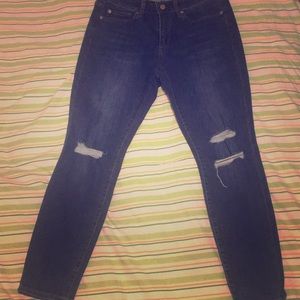 GAP denim ripped jeans